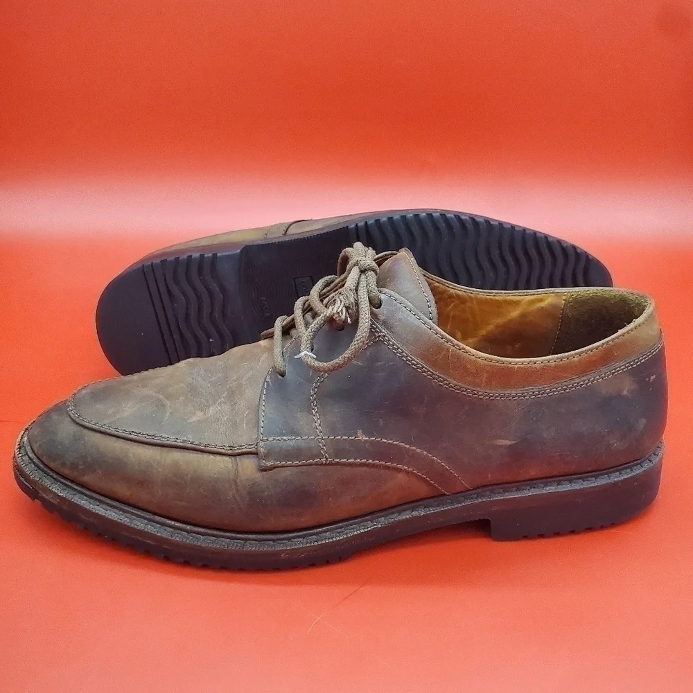 COLE HAAN Shoes Men’s 11 Brazil 6351 Brown Leather Oxfords Dress Shoes